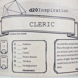 Cleric Rpg Gaming Soy Candle - Customize To Your Character Inspired By Dungeons & Dragons - thumbnail 3