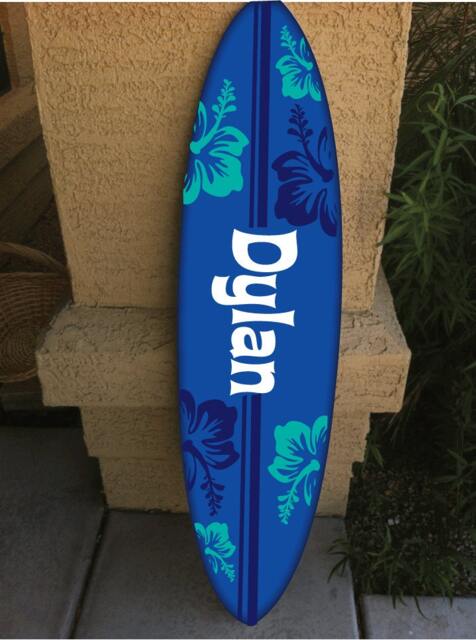 Custom Surfboard Wall Decor Hawaiian Beach Theme - 48 - image 1