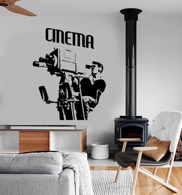 Wall Vinyl Decal Cinema Movie Acter Producer Film Cool Amazing Decor 1354Dz - image 1