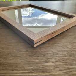 Made To Measure Bespoke Solid Cherry Photo Frame - Hardwood Picture Handmade - thumbnail 2