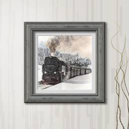 Orient Express Art Print Agatha Christie Fan Art, Vintage Train Poster - thumbnail 4