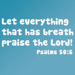 Children's Church Decal, Let Everything That Has Breath Praise The Lord, Vinyl Wall Decal. Bible Verse Decor. Nursery Decals - thumbnail 2