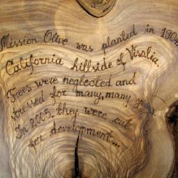 A 101 Year Old California Olive Naturally Heart Shaped Branch - Natural Rustic Wood Ornament By Tanja Sova - thumbnail 2