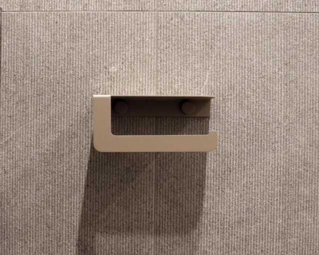 Modern Farmhouse Beige Toilet Paper Holder Diara, Bathroom Accessories Set, Minimalist Toilet Paper Holders To Modern Bathroom, Dabstory - image 1