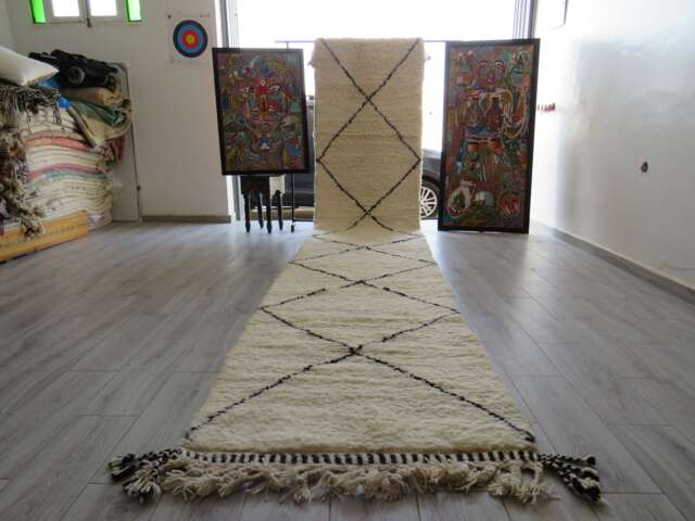 Rug Runner For Hallway -Rug Custom Long-Rug Vintage - image 1