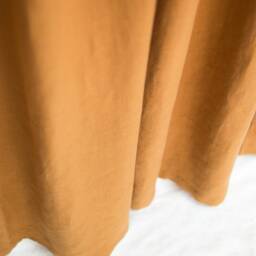 Linen Curtain Panel. Natural Linen Curtain Panel in Green, Blue, Red, Terracotta & More. Rod Pocket - thumbnail 3
