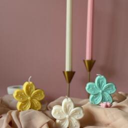 Sakura Cherry Blossom Candle Scented Soy Wax Vegan Candle - thumbnail 3