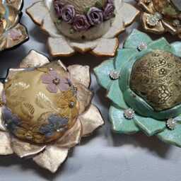 Pin Cushion, Handmade Stone Pin Cushion - thumbnail 4