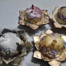 Pin Cushion, Handmade Stone Pin Cushion - thumbnail 3