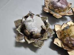 Pin Cushion, Handmade Stone Pin Cushion - thumbnail 1