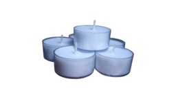 Lavender Scented Soy Wax Tea Light Candles - Handmade, 12 Pack - thumbnail 1