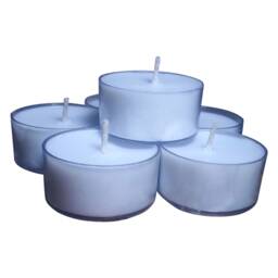 Lavender Scented Soy Wax Tea Light Candles - Handmade, 12 Pack - thumbnail 4