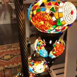 Turkish Mosaic Glass Lamp Mothers Day Gift - thumbnail 3