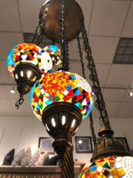 Turkish Mosaic Glass Lamp Mothers Day Gift - thumbnail 1