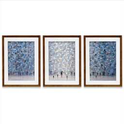 Dancing Rain Framed Art Print Trio - thumbnail 4