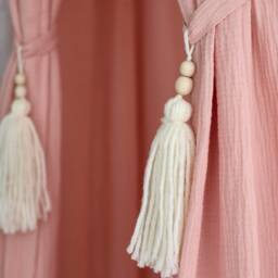 Kid's Bed Canopy, Bed Canopy For Girls, Canopy Kids, Hanging Reading Nook Tent, Muslin - thumbnail 3
