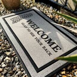 Welcome Glad To See Your Back - Chiropractor Mat Funny Doormat Office Physiotherapy Door Business Gift - thumbnail 2