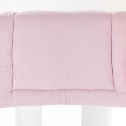 Kraftkids Playmat/Playpen Liner, Muslin With Gold Dots On Pink, 100 cm X 130 cm - thumbnail 3