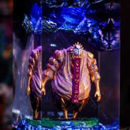 Esquie Inspired Resin Lamp - Clair Obscur Expedition 33 Led Art Handmade Figure Light Gamer Room Decor Collector Gift - thumbnail 3