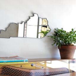 Kentucky Mirror/Wall State Outline Silhouette Ky Lexington Louisville Derby Art Shape University Of Wildcats - thumbnail 4