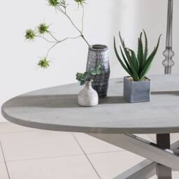 Fjord Dining Table - Industrial With Star Frame Metal Legs - thumbnail 3