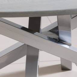 Fjord Dining Table - Industrial With Star Frame Metal Legs - thumbnail 2