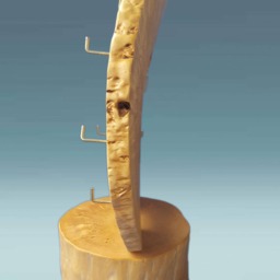 Key Holder, Housewarming Gift, Gift Wood, Unique Home Decor, Wooden Key Rack, Wood Carving, Carvings - thumbnail 2