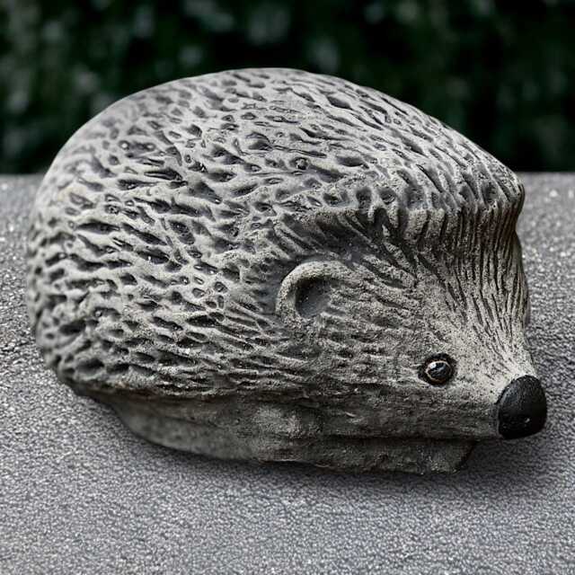 Concrete Hedgehog Statue Outdoor Animal Figurine Stone Decoration Handmade Garden & Home Sculpture Hedgehog Lover Gift - image 1
