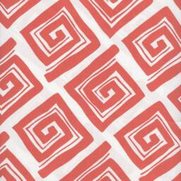 Twin Comforter 6 Piece Set, Maze Coral, Reversible To Cosmo Chevron Scribble Bedskirt, 2 Shams, Pillows - thumbnail 2