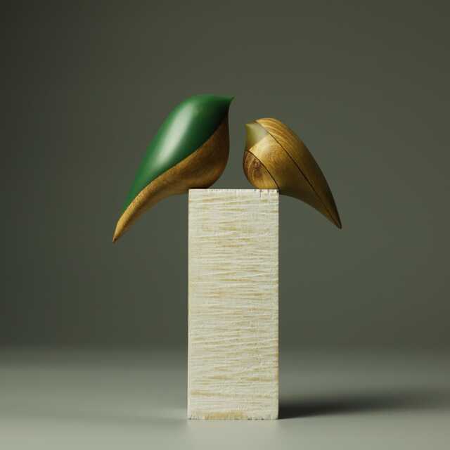 Duo Love Birds - 114B - image 1