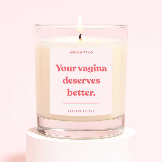 Divorce Candle - Funny Divorced Gift Best Friend Break-Up Label - image 1