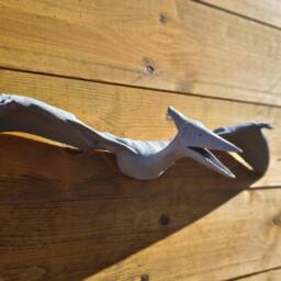 Pterodactyl Head Wall Art - Dinosaur Mount- 3D Printed Multiple Colours Available - thumbnail 1