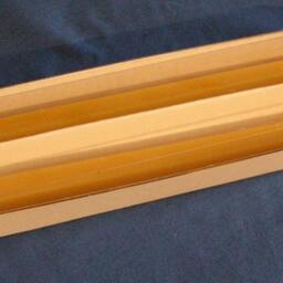 Pair Natural Beeswax Hexagonal Taper Candles Hand Crafted By The Beekeeper - thumbnail 2