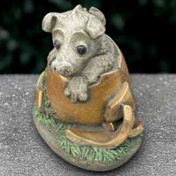 Stone Baby Dragon Sculpture Concrete Statue Cement Animal Decor Outdoor Wildlife Ornament Garden & Home Figurine Dragon Lover Gift - thumbnail 2