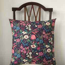 Liberty Of London Vintage Fabric Cushion - thumbnail 1