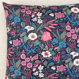 Liberty Of London Vintage Fabric Cushion - thumbnail 3