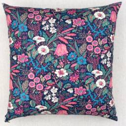 Liberty Of London Vintage Fabric Cushion - thumbnail 2