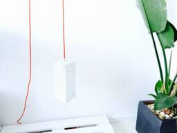 Plug in Pendant Light, Pendant Light Nordic Style, Scandinavian Lighting, Lamp, Minimalist Ceiling Lighting - Prism