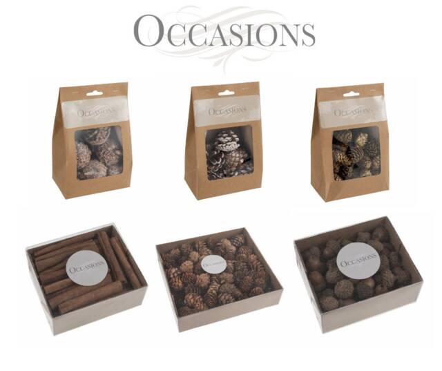 Natural Wreath Accessories Pinecones Acorns Cinammon Sticks Christmas Xmas - image 1