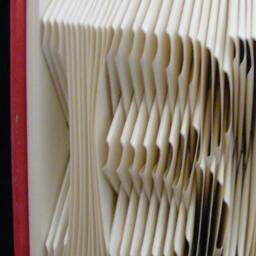 Bme Best Mom Ever Initials Acronyms 3 Letter Names Words Folded-Book Art Sculpture - thumbnail 4