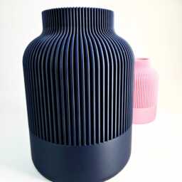 Japandi Vase - 3D-Printed Minimalist Elegant For Any Space, 20 Matte Colours To Choose - thumbnail 3