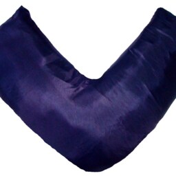 Lot Of 2 Pieces V Shaped/Tri Boomerang Art Silk Pillowcase Pregnancy Maternity Nursing Support - thumbnail 4