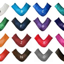 Lot Of 2 Pieces V Shaped/Tri Boomerang Art Silk Pillowcase Pregnancy Maternity Nursing Support - thumbnail 2