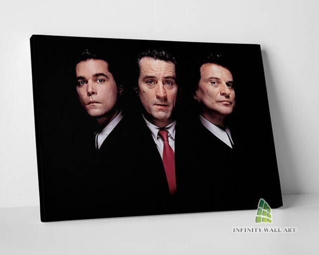 Goodfellas Movie Canvas Art Wall Mafia Gangster Film Photo Print Picture Framed Home Decor -E217 - image 1