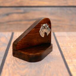 Fox Terrier - Wooden Candlestick With Dog, Souvenir, Decoration, Limited Edition, Collection - thumbnail 3