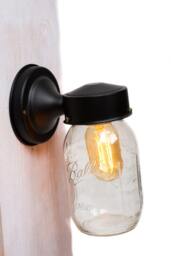 Mason Jar Edison Wall Sconce Light - thumbnail 3
