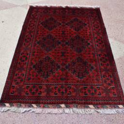 Handmade Bokhara Rug 5.1x3.5 Ft, Afghan Turkmen Wool, Vegetable Dyes - thumbnail 2