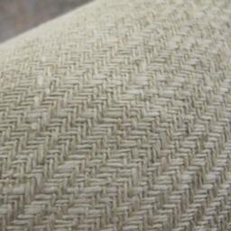 3Bm Designer Pillow Cover Lumbar - Tonal Herringbone Oatmeal - thumbnail 3