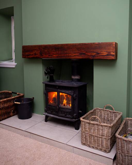 Rustic Mantle Piece/Fireplace Beam Solid Wood Home Decor - image 1