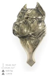 American Staffordshire Terrier, Dog Door's Knocker, Limited Edition, Artdog